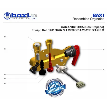 KIT VALVULA SEGURIDAD VICTORIA