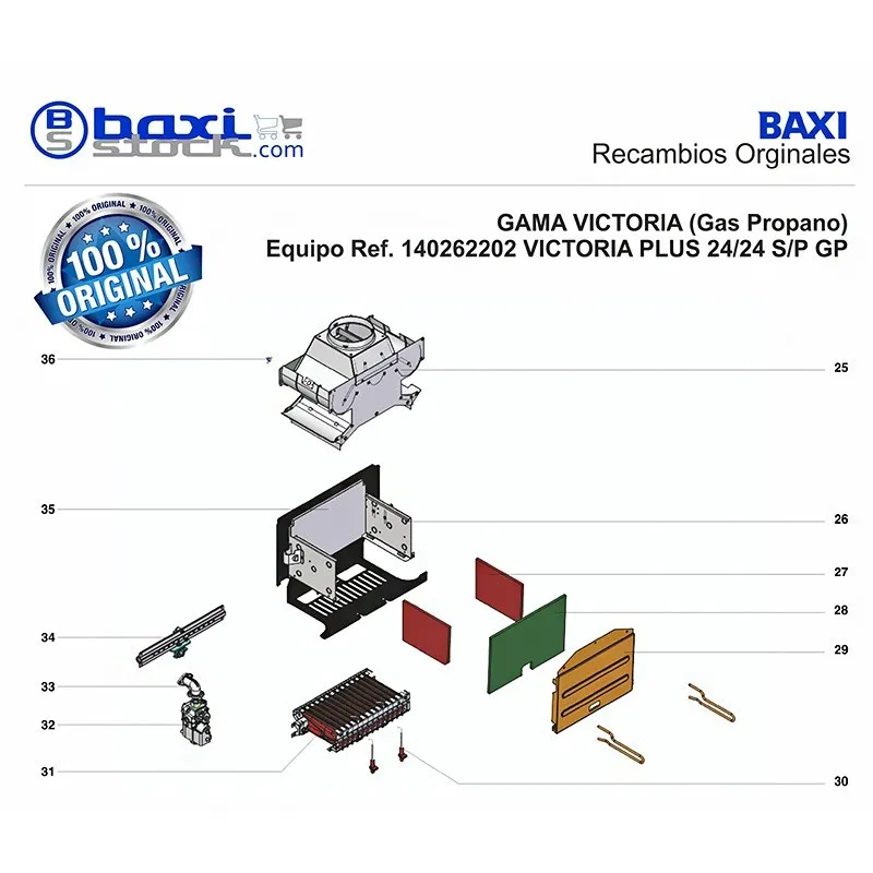 CAMARA COMBUSTION VICTORIA 24/24/NEOBIT PLUS 24/24