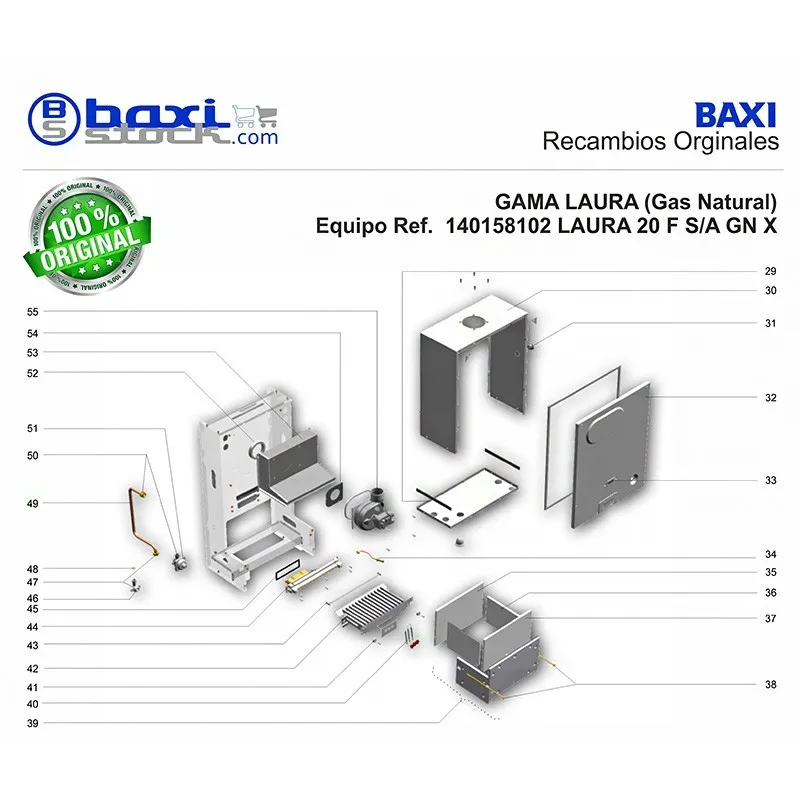 CONJUNTO QUEMADOR LAURA F