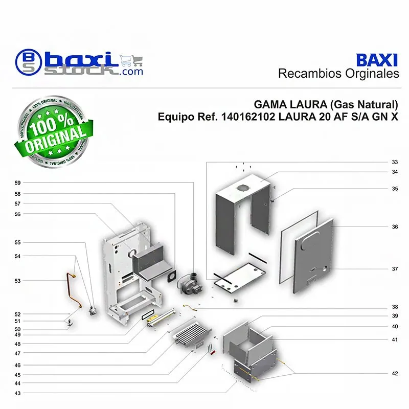 JUNTA RACORD GAS (25 UD.)