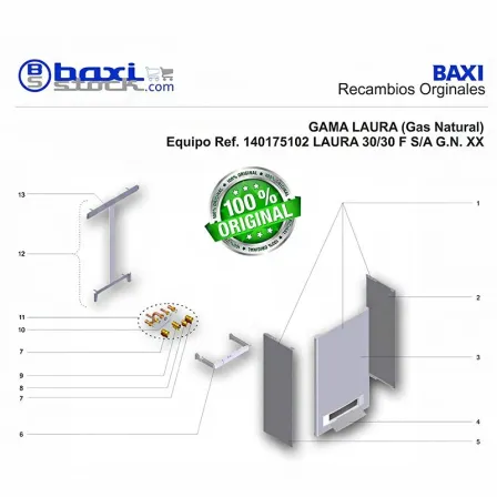 FILTRO DE GAS PLASTICO