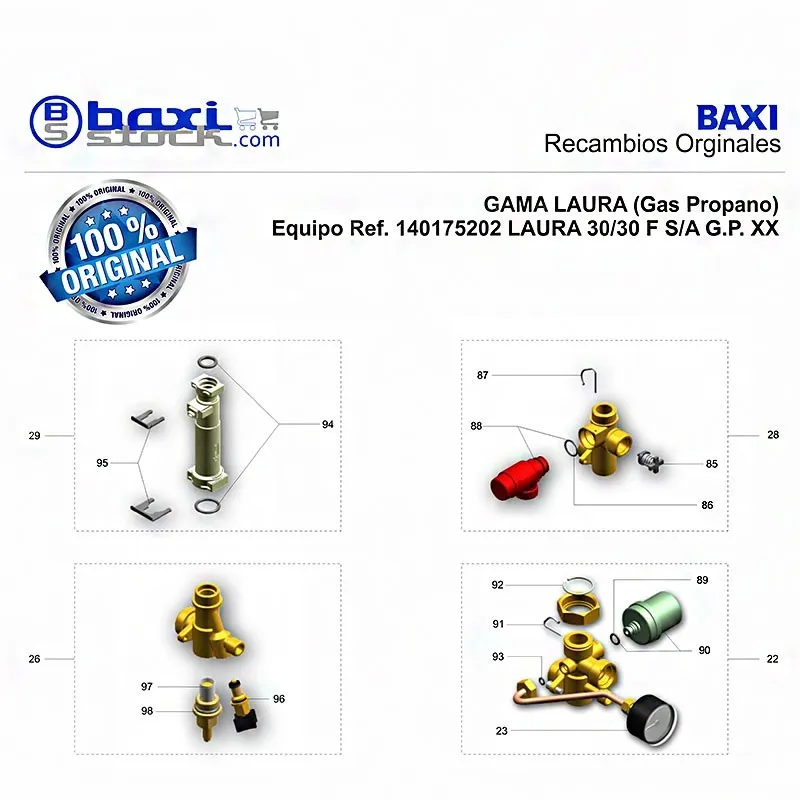 VALVULA DE SEGURIDAD 3 BAR LAURA