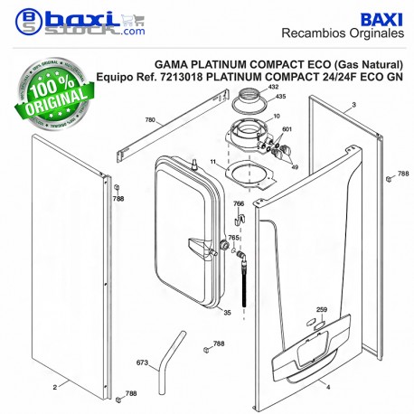 LATERAL DERECHO PLATINUM COMPACT