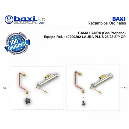KIT DE TRANSFORMACION G.P. A G.N.LAURA PLUS