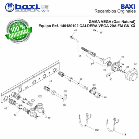 MUELLE OBTURADOR VALVULA ROCA VEGA