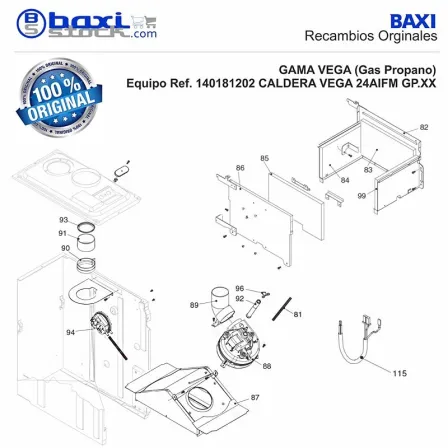 PANEL REFRACTARIO LATERAL DERECHO ROCA VEGA 24 AIM-AIFM