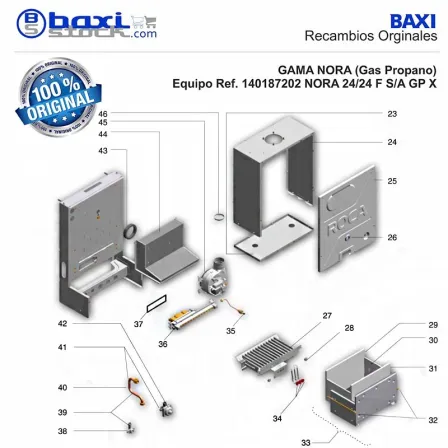 CONJUNTO CAMARA DE COMBUSTION VICTORIA/LAURA