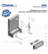 CABLEADO ELECTROVALVULA/MOTOR NORA 28/28F