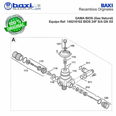 CONJUNTO INTERNO ACS ALTAIS/DEIMOS