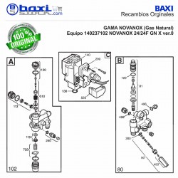DETECTOR CAUDAL 7,3L NOVANOX 24/24F