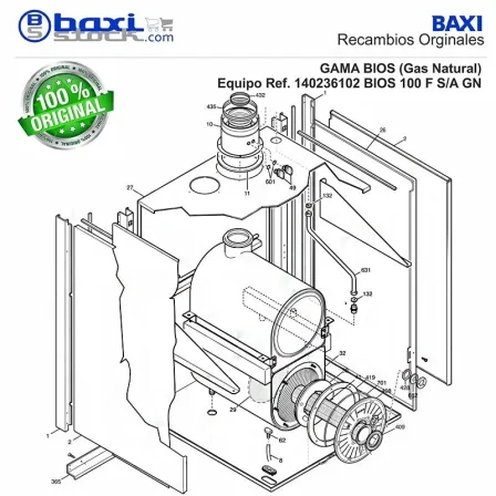 PRESOSTATO DE SEGURIDAD CALEFACCION BIOS 85-100F