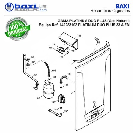 VASO EXPANSION ACS PLATINUM DUO PLUS