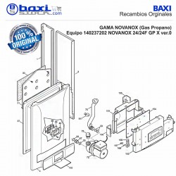 PANEL REFRACTARIO FRONTAL NOVANOX