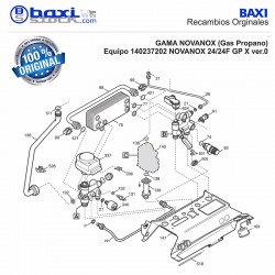 TUBO CONEXIÓN DEPÓSITO DE EXPANSIÓN NOVANOX