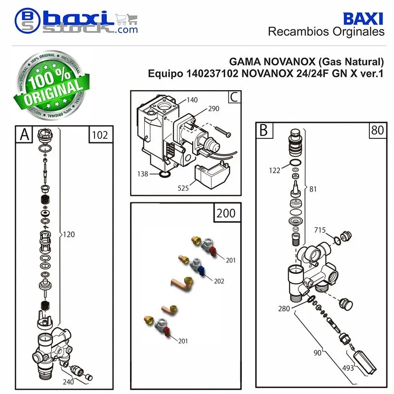 BOBINA VK4105M NOVANOX