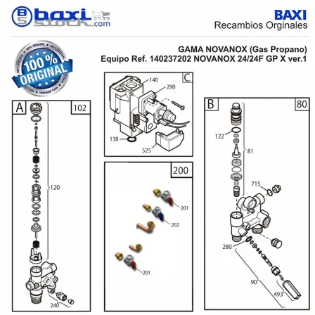 BOBINA VK4105M NOVANOX
