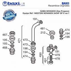 TUBO CONEXIÓN BIOS 24/28F -28/33F