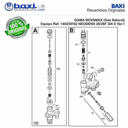 CONJUNTO ENTRADA DE AGUA 10L PLATINUM 33/33F