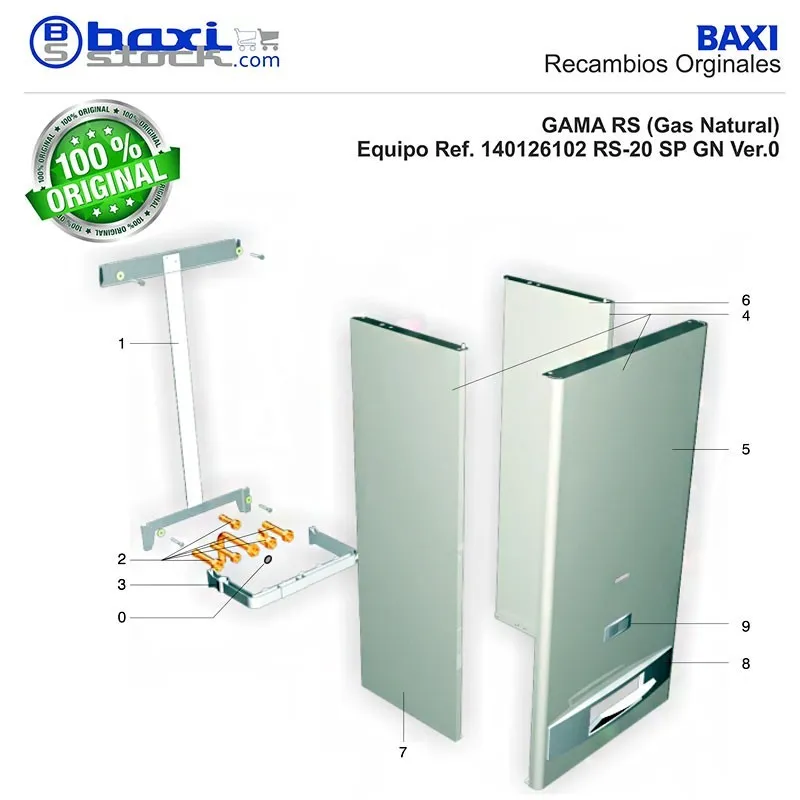 FILTRO DE GAS PLASTICO