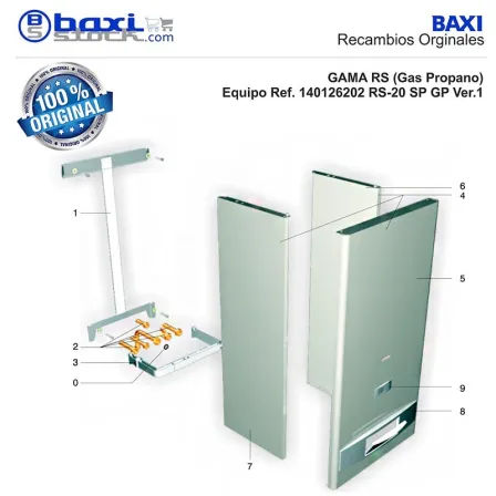 FILTRO DE GAS PLASTICO