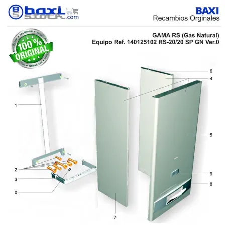 FILTRO DE GAS PLASTICO
