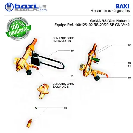 KIT LIMITADOR CAUDAL + JUNTA