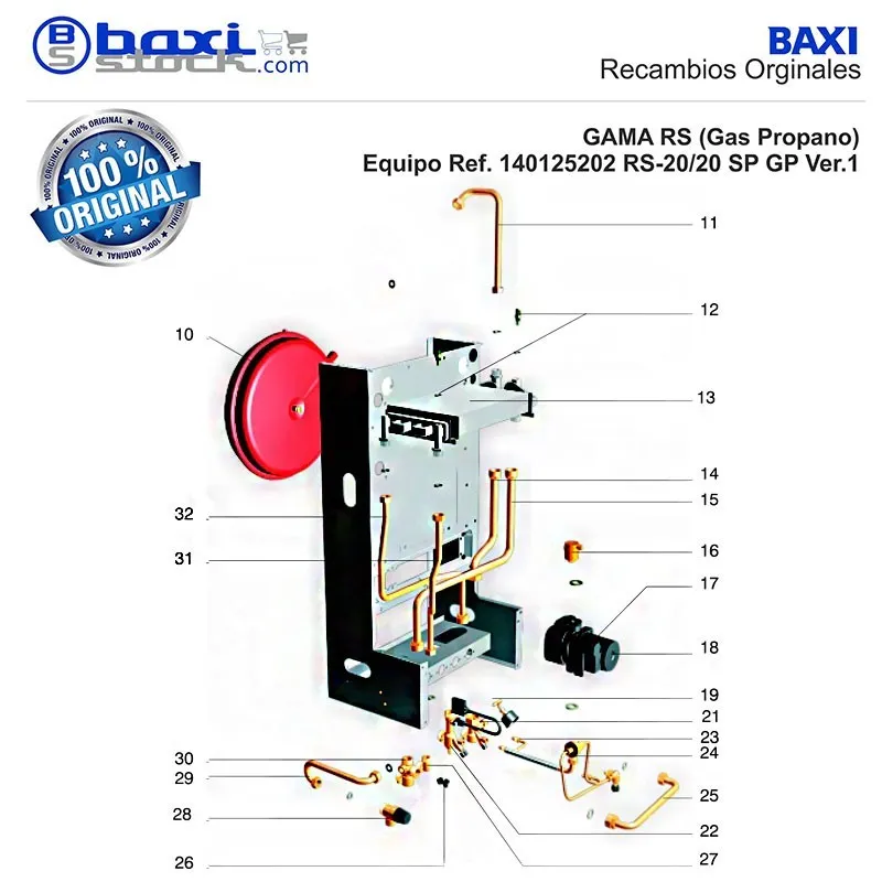 TUBO CONEXION DEPOSITO DE EXPANSION PARA BOMBA DE 2 VIAS