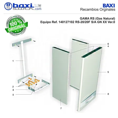 FILTRO DE GAS PLASTICO