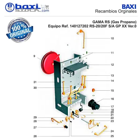 KIT VALVULA DE SEGURIDAD