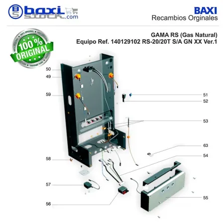 PRESOSTATO PARA CAMPANA DE EXTRACCION DE CHAPA (12-15 MBAR)