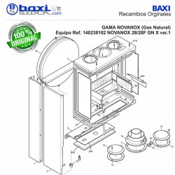 CÁMARA COMBUSTIÓN NOVANOX