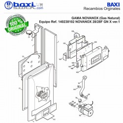 PANEL REFRACTARIO FRONTAL NOVANOX