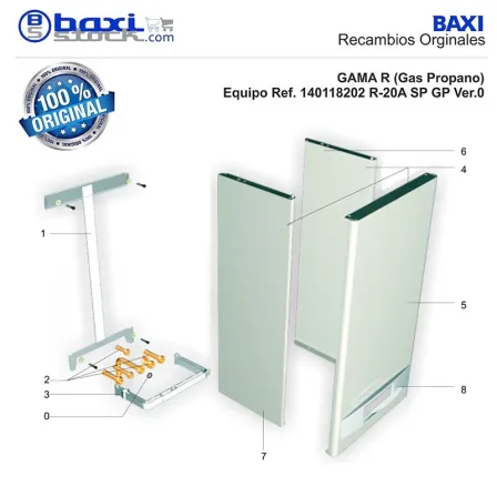 FILTRO DE GAS PLASTICO