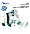 CONJUNTO PANEL FRONTAL CAMARA DE COMBUSTION