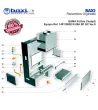 CONJUNTO PANEL FRONTAL CAMARA DE COMBUSTION