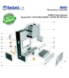 CONJUNTO PANEL FRONTAL CAMARA DE COMBUSTION