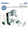 CONJUNTO PANEL LATERAL DERECHO CAMARA DE COMBUSTION R/RS