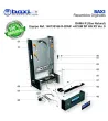 CABLE CIRCULADOR / TRANSFORMADOR CON MASA PARA BOMBA DE 3 VI