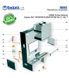 CONJUNTO PANEL LATERAL DERECHO CAMARA DE COMBUSTION R/RS