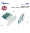 CONJUNTO PANEL FRONTAL CAMARA DE COMBUSTION