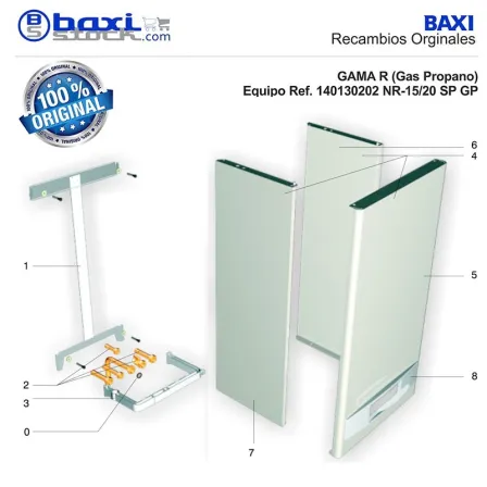 FILTRO DE GAS PLASTICO
