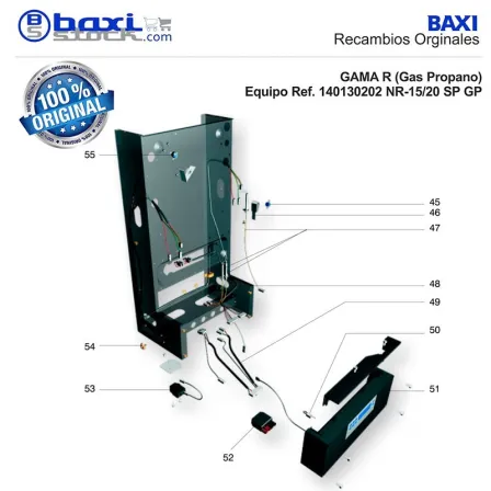 KIT SONDA DE IONIZACION + ELECTRODOS DE ENCENDIDO PARA RF/RS