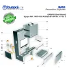 CONJUNTO PANEL FRONTAL CAMARA DE COMBUSTION
