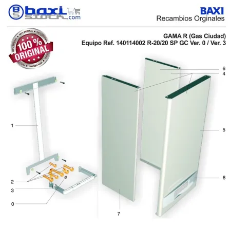 FILTRO DE GAS PLASTICO