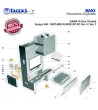CONJUNTO PANEL LATERAL DERECHO CAMARA DE COMBUSTION R/RS