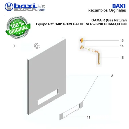 TUBO CONEXION DEPOSITO DE EXPANSION PARA BOMBA DE 3 VIAS