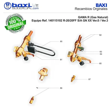 KIT LIMITADOR CAUDAL + JUNTA