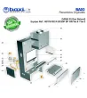 CONJUNTO PANEL LATERAL DERECHO CAMARA DE COMBUSTION R/RS