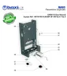 CABLE CIRCULADOR / TRANSFORMADOR CON MASA PARA BOMBA DE 3 VI