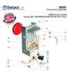 CONJUNTO GRIFO RETORNO CALEFACCION PARA BOMBA DE 3 VIAS